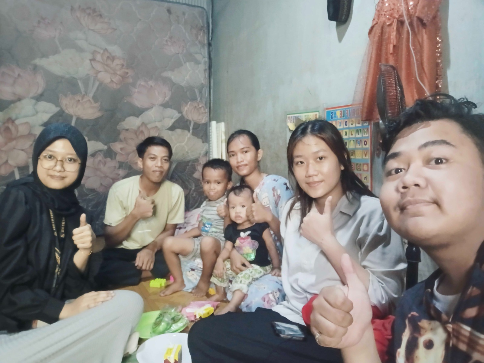 Kunjungan kedua, Delisha; bertemu kebahagiaan.